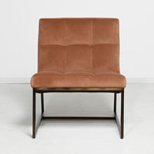 Jacques Velvet Accent Chair